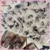 Sticker Nail Art DIY Kiểu Tranh Mực Ngựa Trắng - Decal Làm móng tay Giá 44.550 (Mới) 5