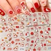 Sticker nail Tết 5D siêu nổi con giáp Ngựa 2.026 Giá chỉ 9.310 VND giảm 11.731 VND