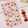 Sticker nail Tết 5D siêu nổi con giáp Ngựa 2.026 Giá chỉ 9.310 VND giảm 11.731 VND 3
