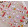 Sticker nail Tết 5D siêu nổi con giáp Ngựa 2.026 Giá chỉ 9.310 VND giảm 11.731 VND 5