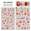 Sticker nail Tết 5D siêu nổi con giáp Ngựa 2.026 Giá chỉ 9.310 VND giảm 11.731 VND 10