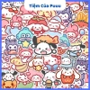 Sticker Nhãn Dán Sanrio Dán Sổ Tay - Trang Trí Tiệm, Tặng Hộp Khi Mua 200 Hình - Chỉ 8.900đ