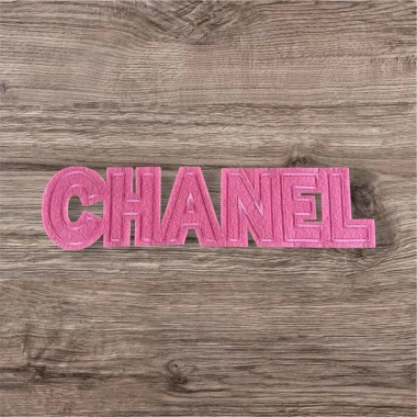 Sticker Patch CHAN.E.LL thêu ủi nhiệt - Phụ kiện thời trang, giá ưu đãi 19.200₫