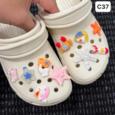 Sticker Phụ Kiện Gắn Dép Xinh Xắn – Charm Trang Trí Dép, Giảm Giá 25.000 VNĐ tại PINIC STORE 34 Sticker Phụ Kiện Gắn Dép Xinh Xắn – Charm Trang Trí Dép, Giảm Giá 25.000 VNĐ tại PINIC STORE 34