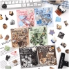 Sticker Retro Trong Suốt Chống Thấm Nước - Decal Decor Dán Notebook, Điện Thoại, Bình Nước 50 Miếng Giá Ưu Đãi 21,120₫
