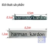 Sticker tem dán decal HARMAN KARDON trang trí loa xe hơi - Giá 16.000đ, 01 cái 4