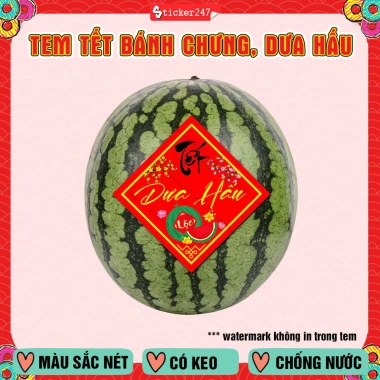 Sticker Tết 2.026 Dán Bánh Chưng, Bánh Tét, Dưa Hấu, Bưởi - Keo Dán Dễ Dàng, Giá 15.819 VNĐ 8 Sticker Tết 2.026 Dán Bánh Chưng, Bánh Tét, Dưa Hấu, Bưởi - Keo Dán Dễ Dàng, Giá 15.819 VNĐ 8