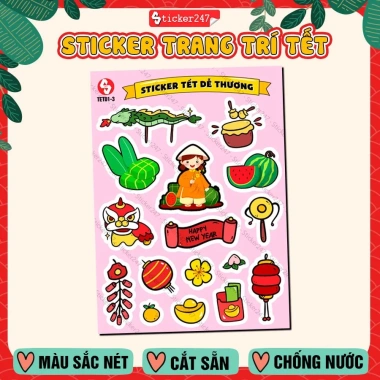 Sticker Tết 2.026 Trang Trí Bao Lì Xì - Decal Chống Nước Cute, Dán Quà Tặng Năm Mới, Giá 12.900 VND (Giá Gốc 15.609 VND) 10 Sticker Tết 2.026 Trang Trí Bao Lì Xì - Decal Chống Nước Cute, Dán Quà Tặng Năm Mới, Giá 12.900 VND (Giá Gốc 15.609 VND) 10