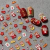 Sticker Tết lụa nổi 5D miếng dán móng tay siêu bền, giá chỉ 10.000đ 3