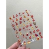Sticker Tết lụa nổi 5D miếng dán móng tay siêu bền, giá chỉ 10.000đ 7