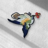 Sticker thêu chim quả keo ủi nhiệt - Logo thêu, Patch thêu giá chỉ 15.000đ