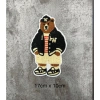 Sticker thêu gấu áo kẻ ủi nhiệt - Logo cá nhân, Giảm giá, Giá ưu đãi 18.000₫