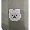 Sticker thêu hình con vật tim đa màu - Dễ dán áo, phong cách trẻ trung, giá 7.200đ 6