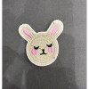 Sticker thêu hình con vật tim đa màu - Dễ dán áo, phong cách trẻ trung, giá 7.200đ 8