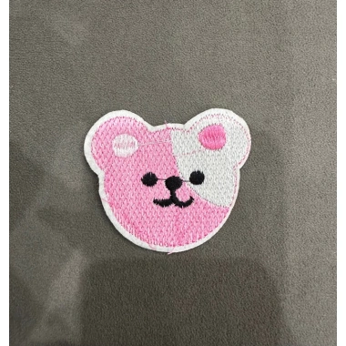 Sticker thêu hình con vật tim đa màu - Dễ dán áo, phong cách trẻ trung, giá 7.200đ