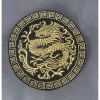 Sticker thêu tròn rồng 16cm - Trang trí độc đáo, giảm còn 14.800 VNĐ