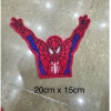 Sticker thêu ủi Siêu Nhân và Người Nhện dán tường laptop giá chỉ 5.800 VND giảm 2