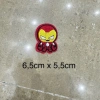 Sticker thêu ủi Siêu Nhân và Người Nhện dán tường laptop giá chỉ 5.800 VND giảm 3