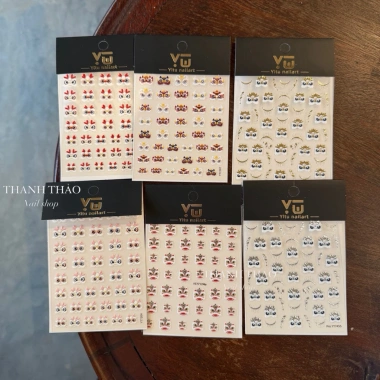 Sticker trang trí Tết Lân năm mới - Hình sinh động, dán dễ, giá ưu đãi 25.000 VND