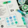 Sticker tròn đa màu – Hình dán trang trí sổ, nhãn dán Bullet Journal cuộn, giá ưu đãi 28.500₫ 9