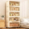 STON Tủ Nhựa Đựng Đồ Gấp Gọn Bánh Xe, Chống Bụi Côn Trùng, Giá 249k 8