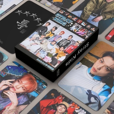 Stray Kids LOMO Card Set 55 Thẻ Ảnh 5-STAR Hình Nhóm Nhạc - Giá Ưu Đãi 57.200₫