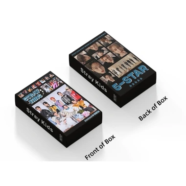 Stray Kids LOMO Card Set 55 Thẻ Ảnh 5-STAR Hình Nhóm Nhạc - Giá Ưu Đãi 57.200₫