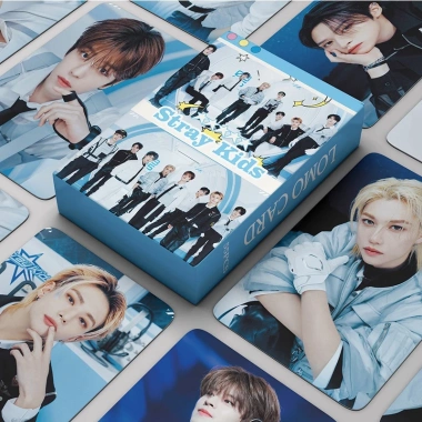 Stray Kids Photocards 55 lá Dih - Thẻ LOMO, Quạt họp, Bưu thiếp - Giá 57.200₫