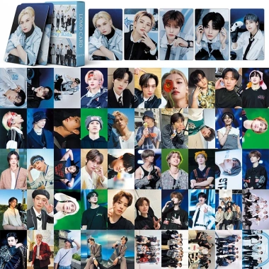 Stray Kids Photocards 55 lá Dih - Thẻ LOMO, Quạt họp, Bưu thiếp - Giá 57.200₫