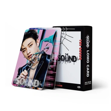 Stray Kids The Sound Set 55 Tấm Thẻ Ảnh Lomo Kpop Giá Ưu Đãi 57,200₫