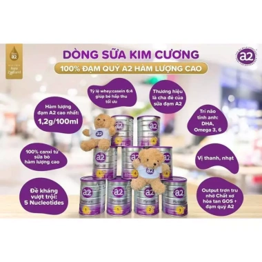 Sữa A2 Platinum 900g Đạm A2 Dễ Tiêu Hóa - Giá 816.000 VND | Mẹ Bổng Baby&Care 2