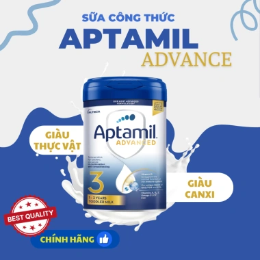 Sữa Aptamil Advanced 800g – Phát triển trí não, dễ tiêu hoá, giá ưu đãi 830.400 VND | Mẹ Bỏng Baby&Care