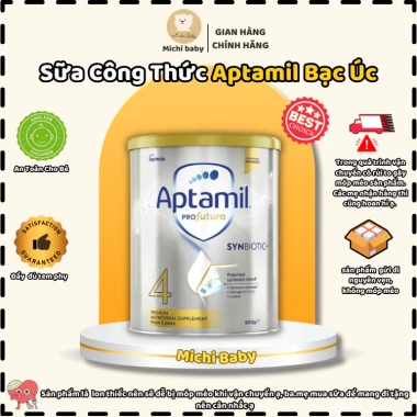Sữa APTAMIL PROFUTURA Bạc Úc 900g Đầy Đủ Số 1-4 Cho Bé Michi Baby MC263 Giá 1,050,000₫ 3 Sữa APTAMIL PROFUTURA Bạc Úc 900g Đầy Đủ Số 1-4 Cho Bé Michi Baby MC263 Giá 1,050,000₫ 3