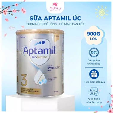 Sữa Aptamil Úc 900g - Phát Triển Trí Não, Dễ Tiêu Hoá | Giảm 15% Tại Mẹ Bỏng Baby&CARE