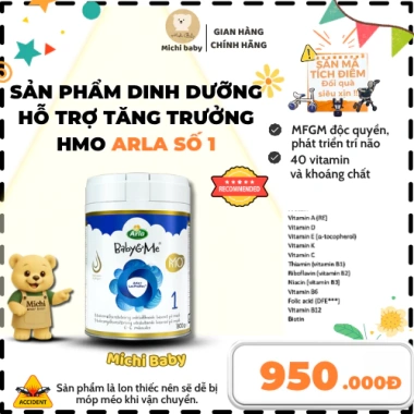 Sữa Arla Baby&Me HMO Cao Cấp Đan Mạch 1-2-3 Hộp 800g - 805.000đ, Voucher 100k 11