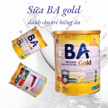 Sữa BA GOLD 800g HSD mới nhất - Dinh dưỡng cho trẻ biếng ăn, gầy yếu, 500.000 VND