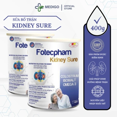 Sữa Bổ Thận Kidney Sure 400g - Dinh Dưỡng Hỗ Trợ Thận, Giá Ưu Đãi 242.771 VND
