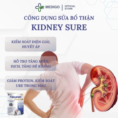 Sữa Bổ Thận Kidney Sure 400g - Dinh Dưỡng Hỗ Trợ Thận, Giá Ưu Đãi 242.771 VND