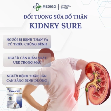 Sữa Bổ Thận Kidney Sure 400g - Dinh Dưỡng Hỗ Trợ Thận, Giá Ưu Đãi 242.771 VND