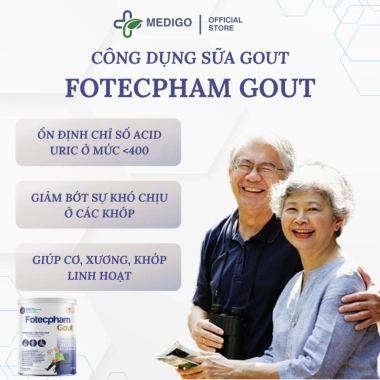 Sữa Bột Dinh Dưỡng Cho Người Lớn - Giải Pháp Gout Fotecpham, Giá 300.600₫ 3 Sữa Bột Dinh Dưỡng Cho Người Lớn - Giải Pháp Gout Fotecpham, Giá 300.600₫ 3