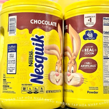Sữa bột socola Nestlé Nesquik 1.275kg nhập khẩu Mỹ - Giá ưu đãi 485.000₫ 3