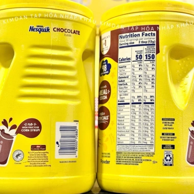 Sữa bột socola Nestlé Nesquik 1.275kg nhập khẩu Mỹ - Giá ưu đãi 485.000₫ 4