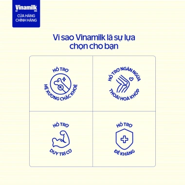 Sữa bột Vinamilk CanxiPro 900g - Canxi cho người già, xương khớp khỏe, giá 500.580 VND 6