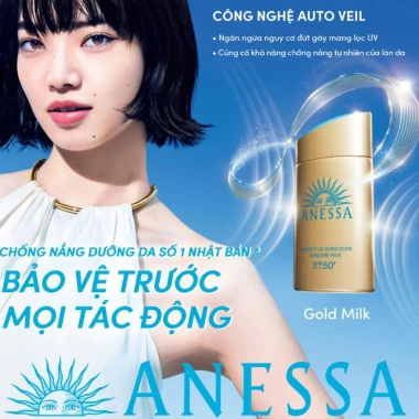 Sữa Chống Nắng Anessa 60ml Kiềm Dầu, An Toàn Nội Địa Nhật Bản - Giá chỉ 512.773₫