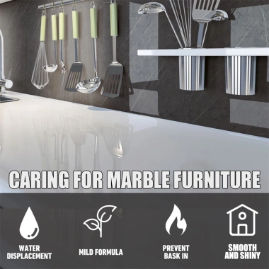 Sửa chữa đá granite, đánh bóng và chống trầy xước, khử nhiễm mạnh - dùng cho bếp, nội thất, mặt bàn thạch anh, gạch cẩm thạch - 50.490 VND