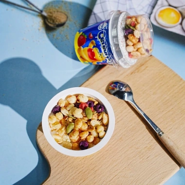 Sữa Chua Ngũ Cốc Mixy Mix Hạt, Hoa Quả Sấy - Ăn Kiêng Giảm Cân, Nội Địa Trung, Giá 16.900₫