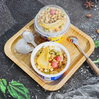 Sữa Chua Ngũ Cốc Mixy Mix Hạt, Hoa Quả Sấy - Ăn Kiêng Giảm Cân, Nội Địa Trung, Giá 16.900₫