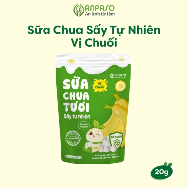 Sữa chua sấy Anpaso 20g - Tự nhiên, công nghệ sấy thăng hoa, hương vị nguyên chất, chỉ 53.076₫