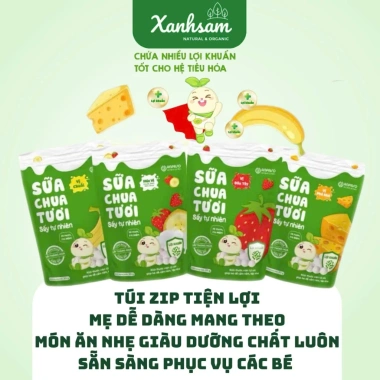 Sữa Chua Tươi Sấy Tự Nhiên Anpaso 20gr - Ăn Dặm Bé Các Vị, Organic, 65.550₫ 2