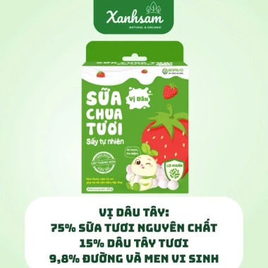 Sữa Chua Tươi Sấy Tự Nhiên Anpaso 20gr - Ăn Dặm Bé Các Vị, Organic, 65.550₫ 6